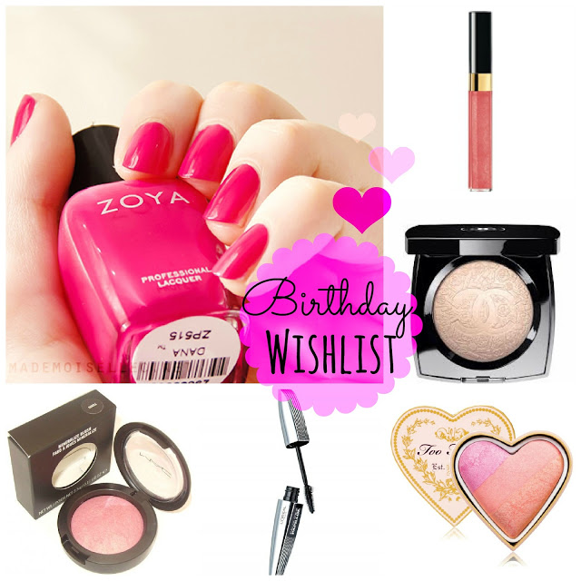 ♡ Wishlist spécial anniversaire !