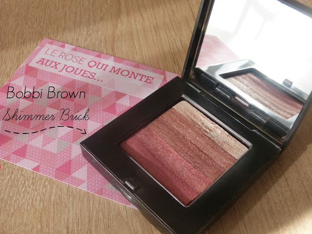 ♡  Le rose me monte aux joues avec la Shimmer Brick de Bobbi Brown