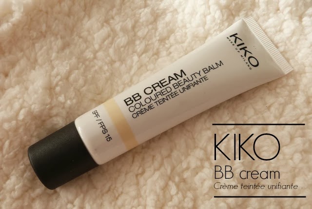 Kiko et sa BB cream "coloured beauty balm"