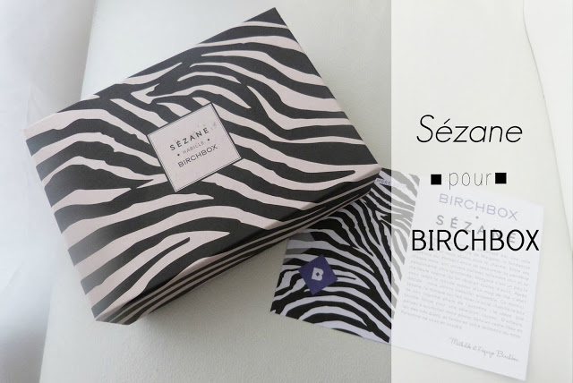 Birchbox | Le mois de novembre sera zébré !