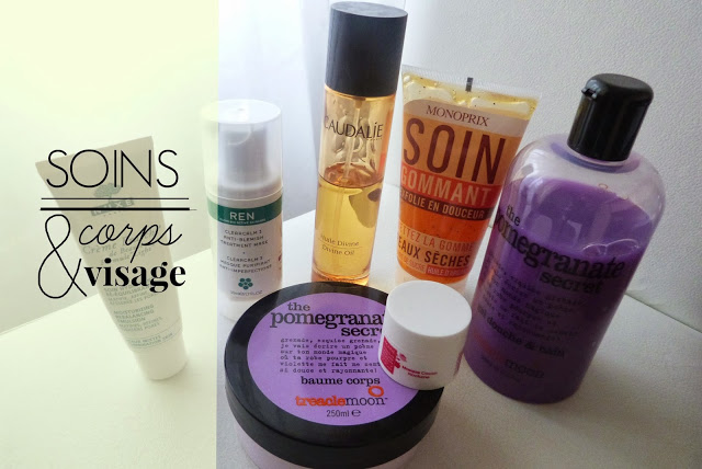 ♡ Mes soins corps & visage pour un moment cocooning