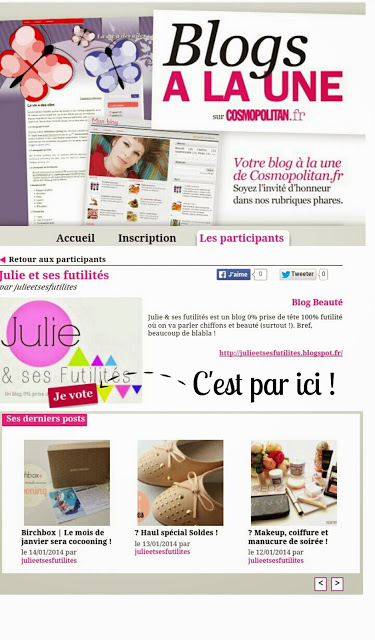 ♡ Julie & ses futilités sur Cosmopolitan.fr