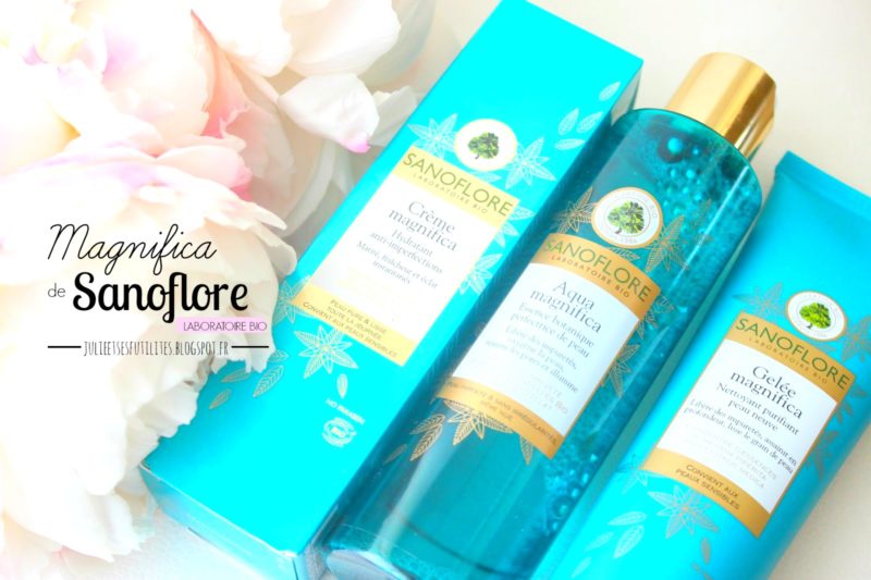 Magnifica de Sanoflore | J'ai testé la gamme de soins pour les peaux à problèmes !