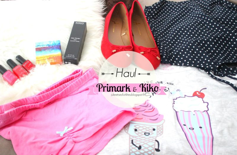 Haul | Mon dernier craquage chez Kiko & Primark !