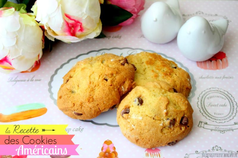 Food | La recette des Cookies Américains !