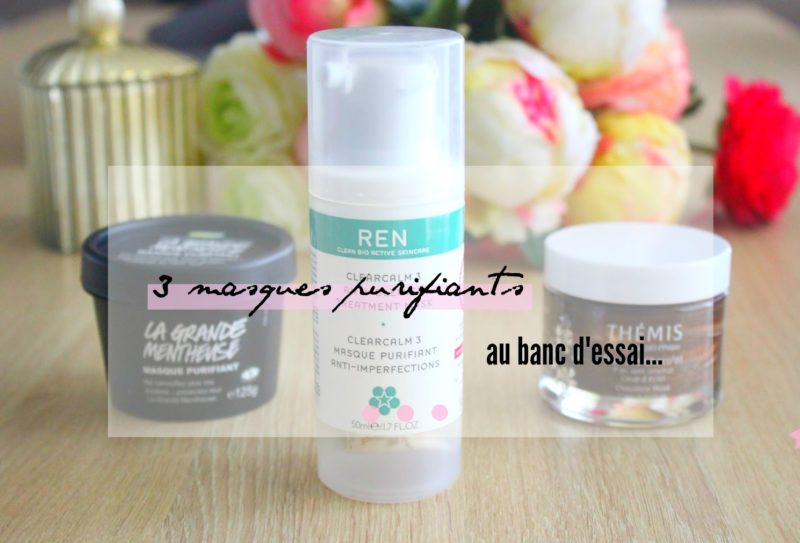 Mes 3 masques purifiants pour peaux à imperfections !