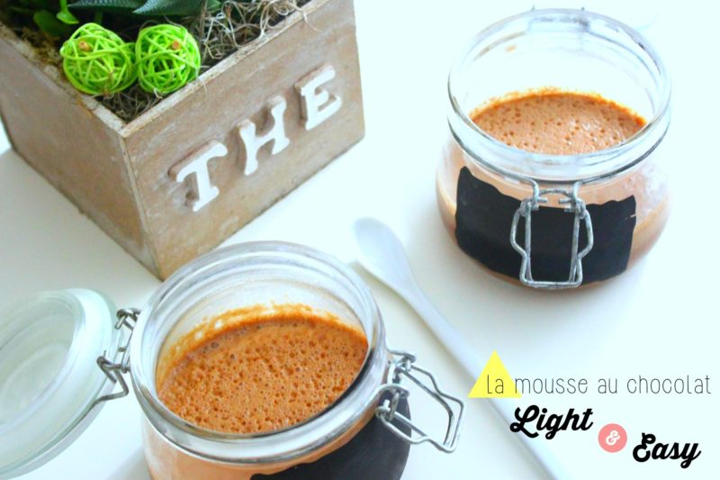 Light & Easy | La recette de la mousse au chocolat Milka !