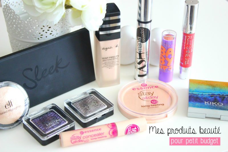 Mes favoris Beauté pour petit budget !