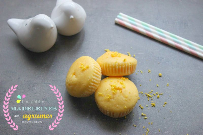 Food | La recette des madeleines aux agrumes !