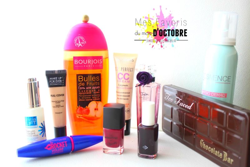 Mes Favoris Beauté du mois d'Octobre !