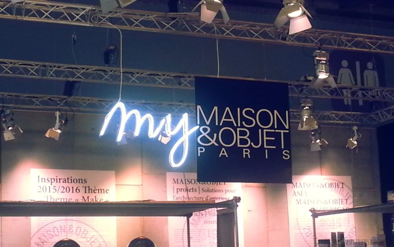 Le salon Maison & Objet édition 2015 !