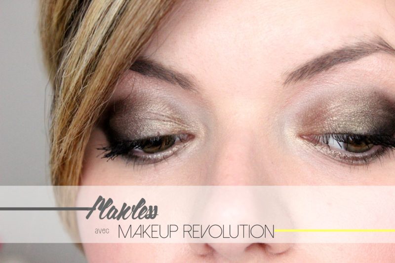Un makeup Flawless avec la palette Makeup Revolution !