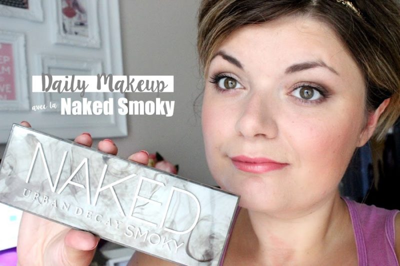 Un maquillage express avec la palette Naked Smoky d'Urban Decay !