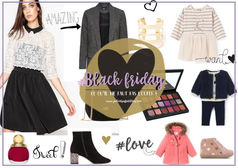 Sélection shopping et bon plan spéciale Black Friday !