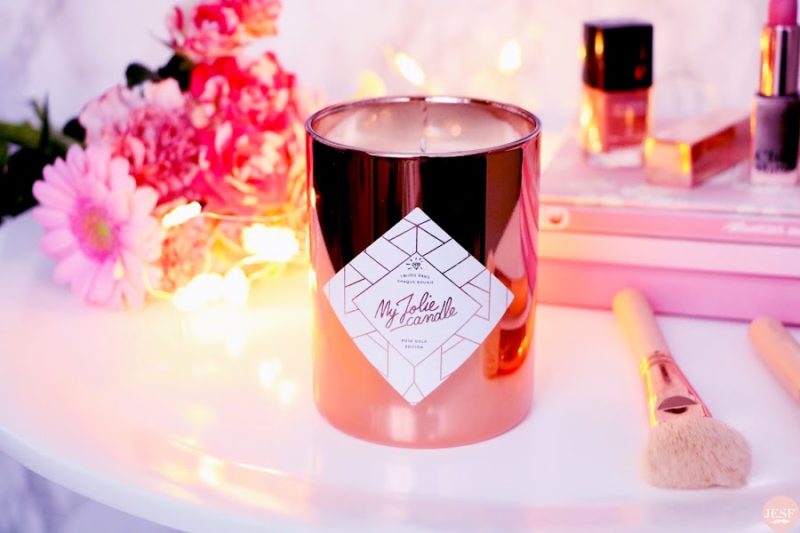 My Jolie Candle Rose Gold édition | Le cadeau idéal pour la Saint Valentin !