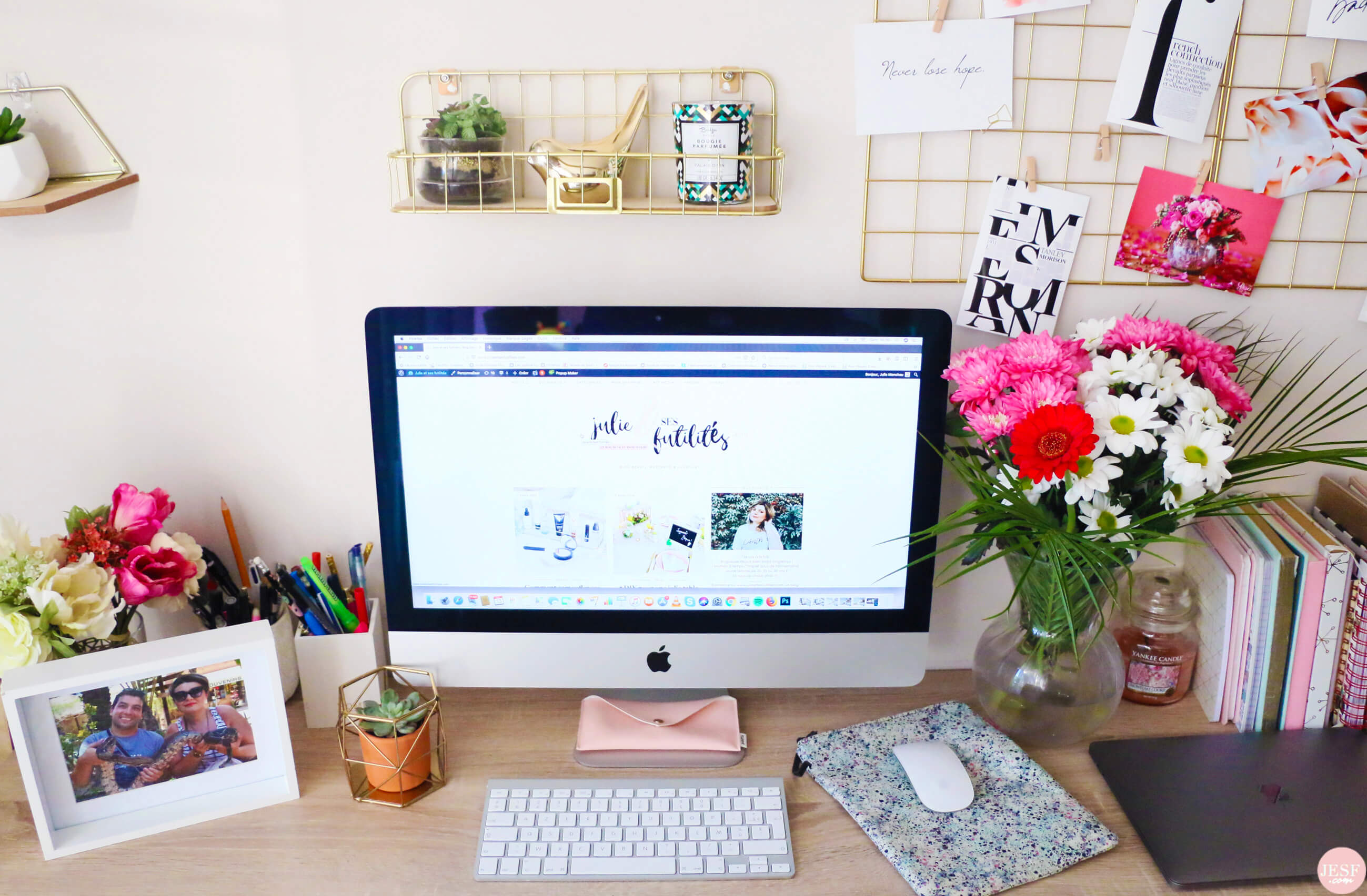 Décorer son bureau ! (spécial petit budget et petit espace) | Julie et
