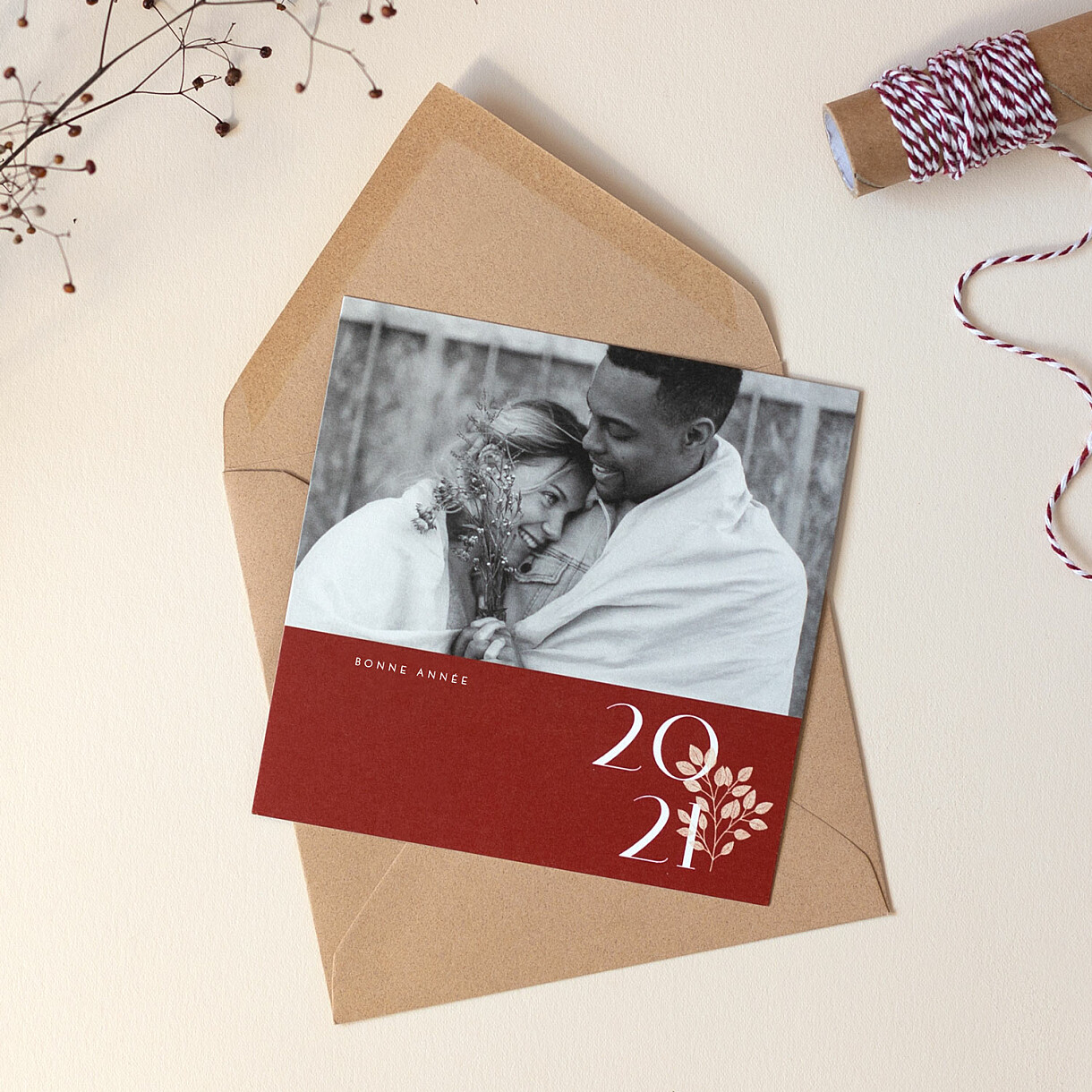 carte voeux atelier rosemood