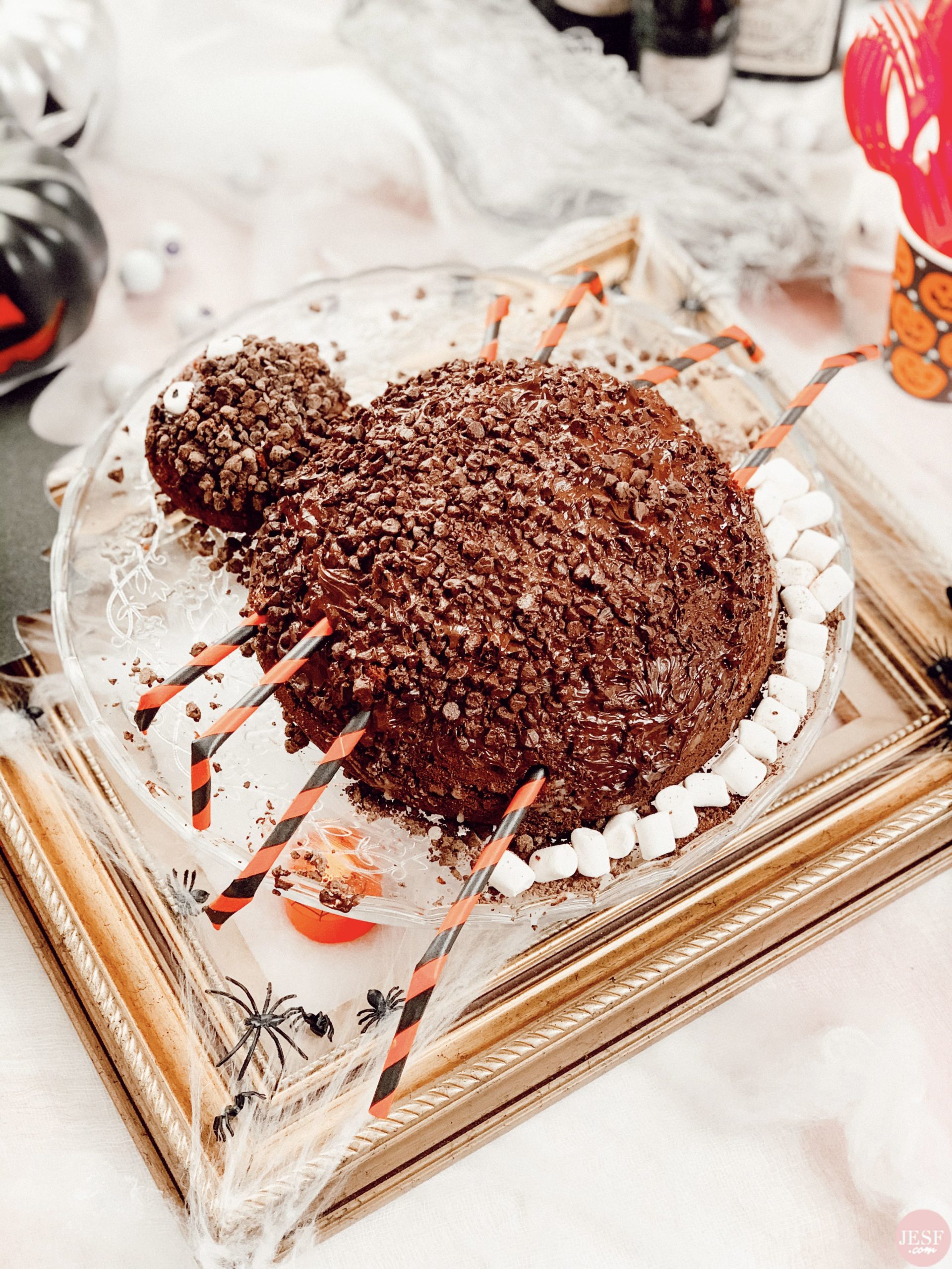 recette-gateau-araignée-halloween